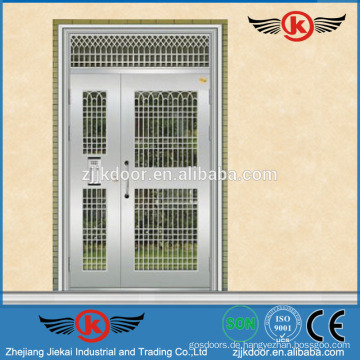 JK-SS9066 Sicherheit Doppel-Grill Haupteingang Tür Design